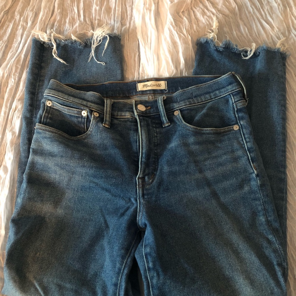 Madewell Cali-Demi boot high-rise skinny jeans size 28